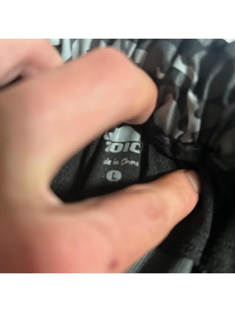 Black & Grey Zoic cycling Shorts